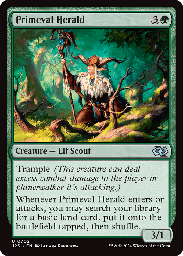 Primeval Herald (702) [Foundations Jumpstart] - Deck Out Gaming