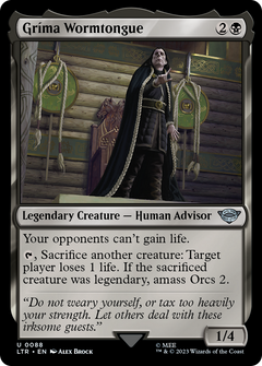 Grima Wormtongue (88) [The Lord of the Rings: Tales of Middle-earth] foil - Deck Out Gaming