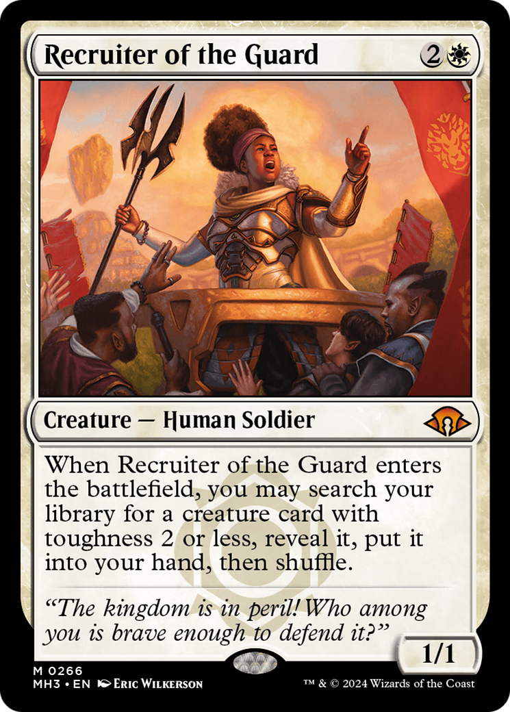 Recruiter of the Guard (266) [Modern Horizons 3] - Deck Out Gaming