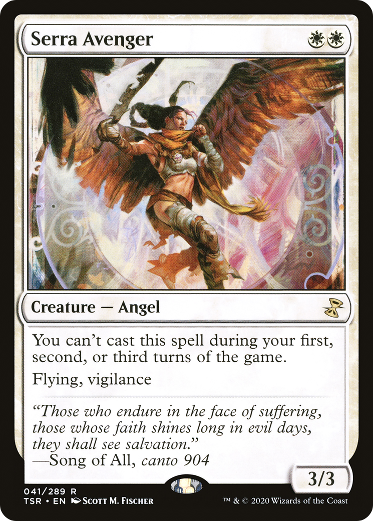 Serra Avenger (41) [Time Spiral: Remastered] - Deck Out Gaming