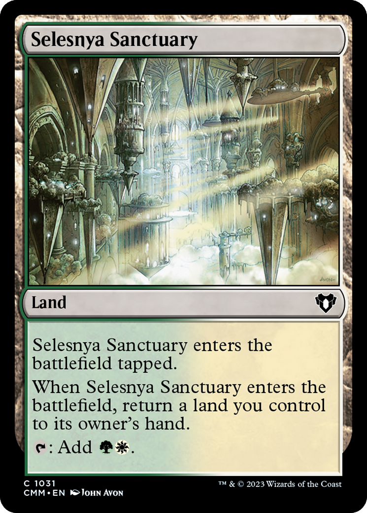 Selesnya Sanctuary (1031) [Commander Masters] - Deck Out Gaming