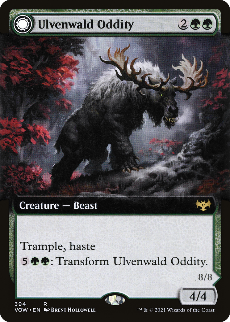 Ulvenwald Oddity (Extended Art) (394) [Innistrad: Crimson Vow] foil - Deck Out Gaming