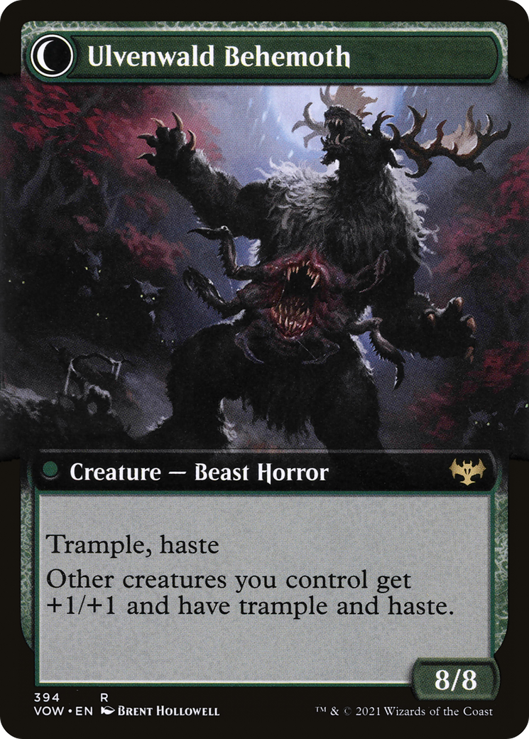 Ulvenwald Oddity (Extended Art) (394) [Innistrad: Crimson Vow] foil - Deck Out Gaming