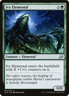 Ivy Elemental (161) [Ikoria: Lair of Behemoths] foil - Deck Out Gaming