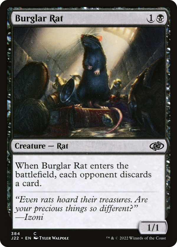 Burglar Rat (384) [Jumpstart 2022] - Deck Out Gaming