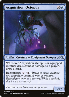 Acquisition Octopus (44) [Kamigawa: Neon Dynasty] - Deck Out Gaming