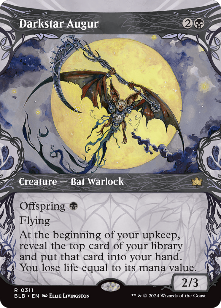 Darkstar Augur (Showcase) (311) [Bloomburrow] - Deck Out Gaming