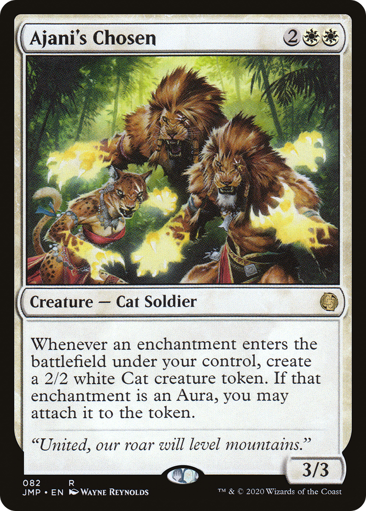 Ajani's Chosen (82) [Jumpstart] - Deck Out Gaming