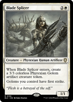 Blade Splicer (136) [Bloomburrow Commander] - Deck Out Gaming