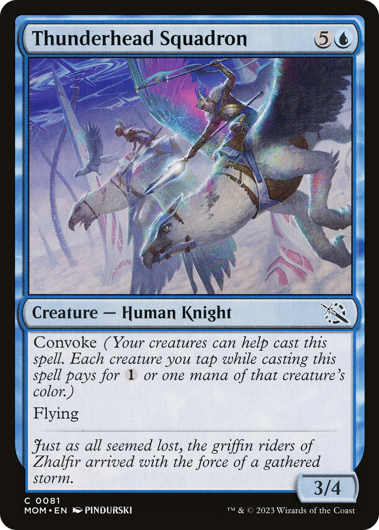 Thunderhead Squadron (81) [March of the Machine] - Deck Out Gaming