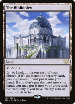 The Biblioplex (264) [Strixhaven: School of Mages] foil - Deck Out Gaming
