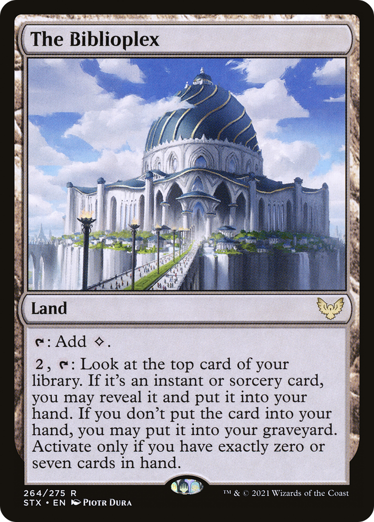 The Biblioplex (264) [Strixhaven: School of Mages] foil - Deck Out Gaming