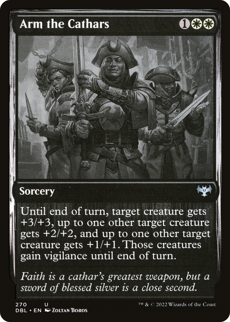 Arm the Cathars (270) [Innistrad: Double Feature] - Deck Out Gaming