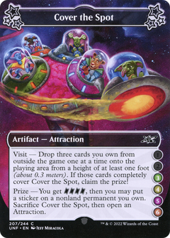 Cover the Spot (3-4-5-6) (207) [Unfinity] foil - Deck Out Gaming