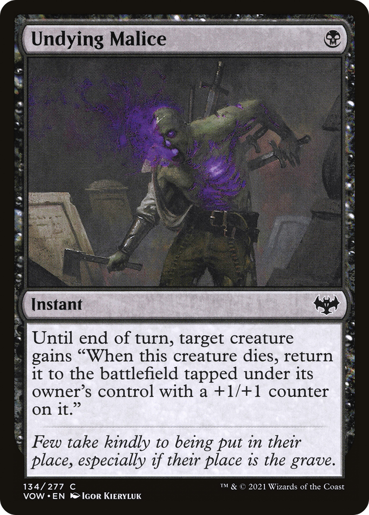 Undying Malice (134) [Innistrad: Crimson Vow] - Deck Out Gaming