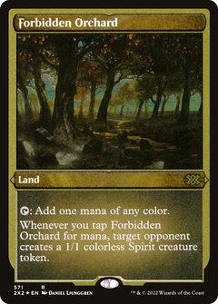 Forbidden Orchard (Foil Etched) (571) [Double Masters 2022] foil - Deck Out Gaming