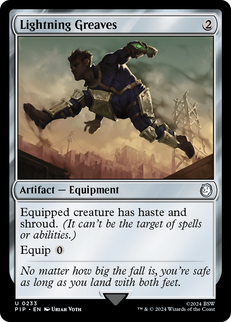 Lightning Greaves (233) [Fallout] - Deck Out Gaming