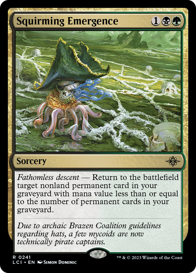 Squirming Emergence (241) [The Lost Caverns of Ixalan] - Deck Out Gaming
