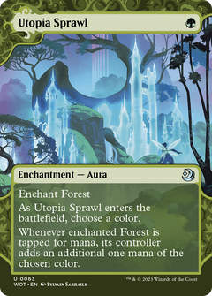 Utopia Sprawl (63) [Wilds of Eldraine: Enchanting Tales] - Deck Out Gaming
