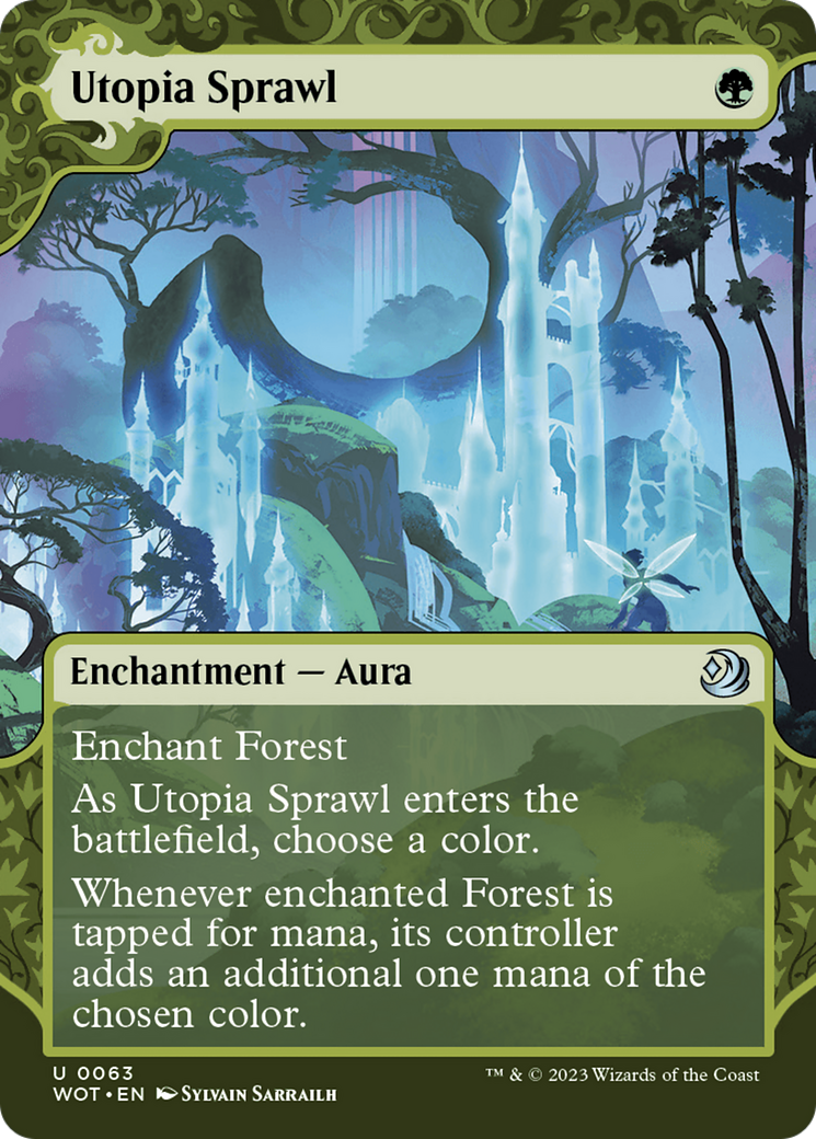Utopia Sprawl (63) [Wilds of Eldraine: Enchanting Tales] - Deck Out Gaming