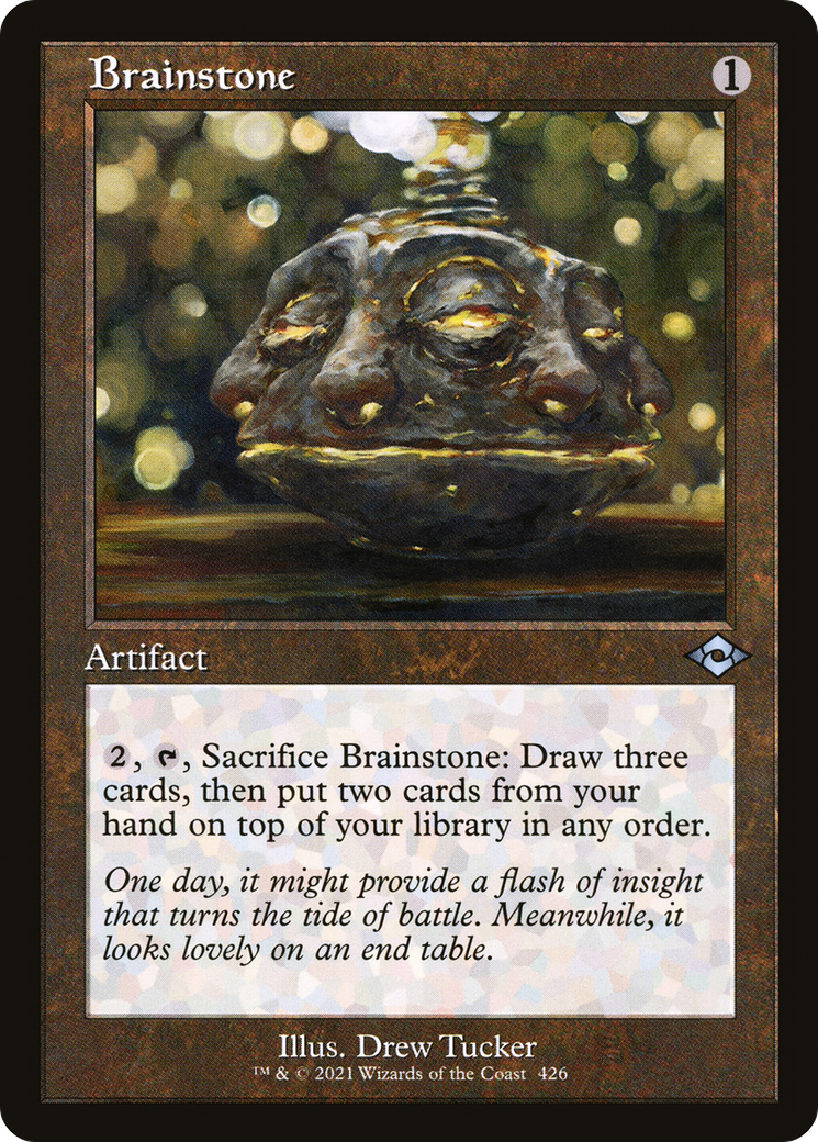 Brainstone (Retro Frame) (426) [Modern Horizons 2] foil - Deck Out Gaming