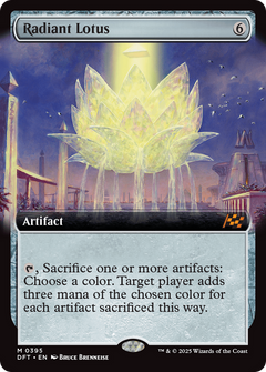 Radiant Lotus (Extended Art) (395) [Aetherdrift] - Deck Out Gaming