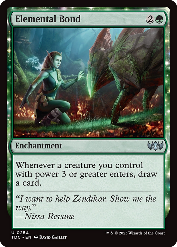 Elemental Bond (254) [Commander: Tarkir: Dragonstorm] - Deck Out Gaming
