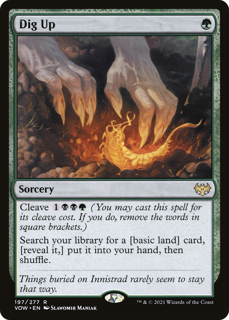 Dig Up (197) [Innistrad: Crimson Vow] foil - Deck Out Gaming
