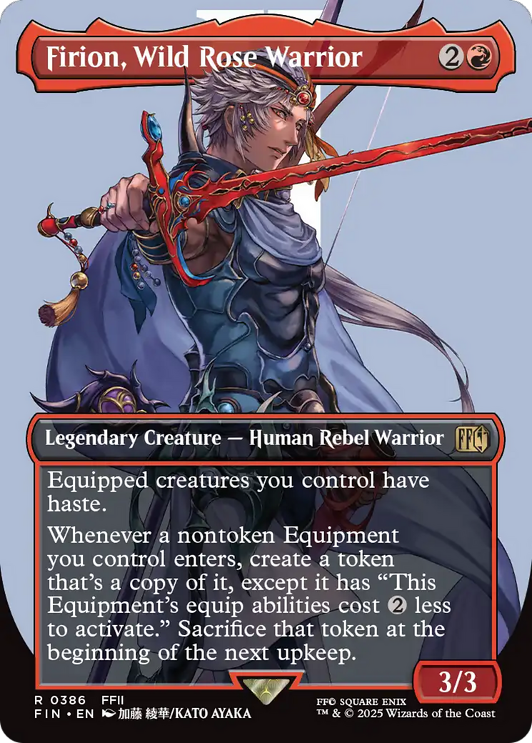 Firion, Wild Rose Warrior (386) [FINAL FANTASY] foil - Deck Out Gaming