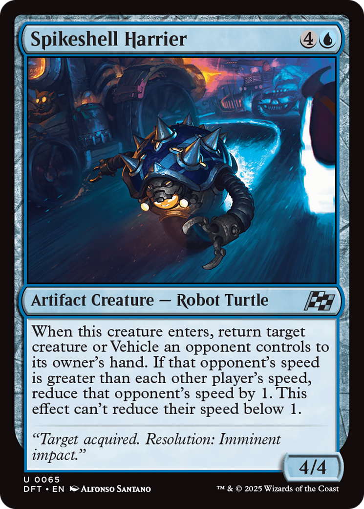 Spikeshell Harrier (65) [Aetherdrift] - Deck Out Gaming