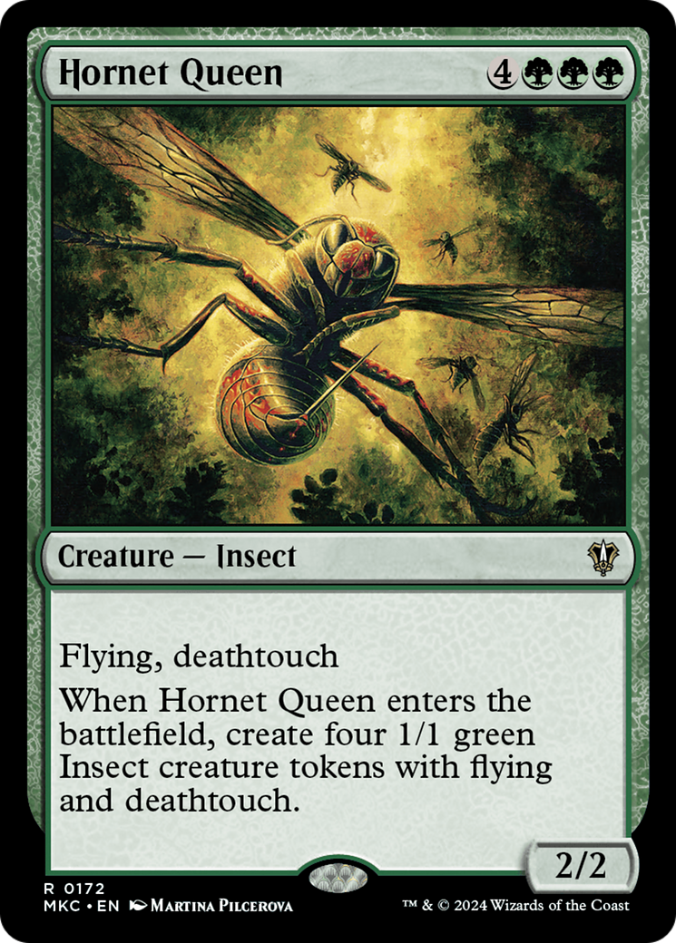 Hornet Queen (172) [Murders at Karlov Manor Commander] - Deck Out Gaming