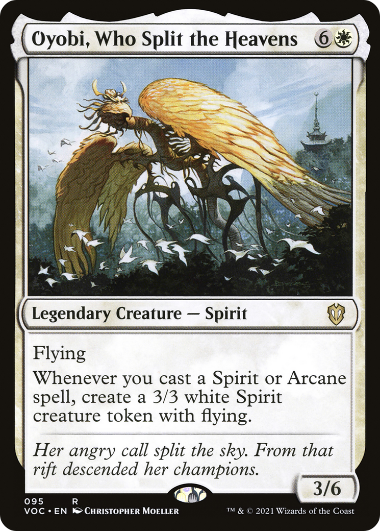Oyobi, Who Split the Heavens (95) [Commander: Innistrad: Crimson Vow] - Deck Out Gaming