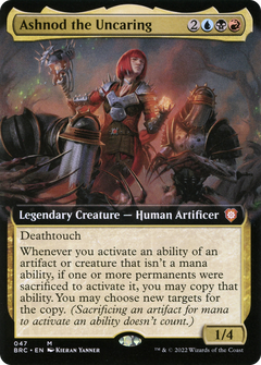 Ashnod the Uncaring (Extended Art) (47) [The Brothers' War Commander] - Deck Out Gaming