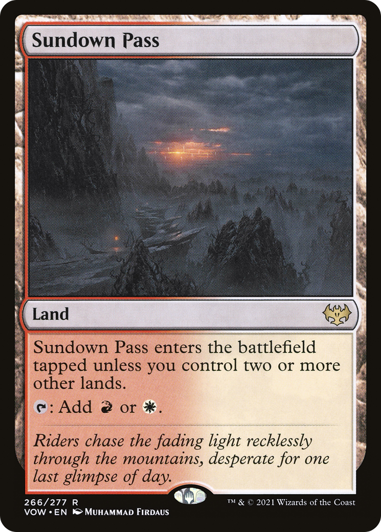 Sundown Pass (266) [Innistrad: Crimson Vow] - Deck Out Gaming