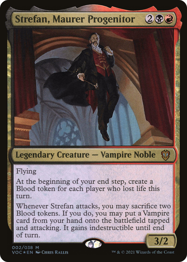 Strefan, Maurer Progenitor (2) [Commander: Innistrad: Crimson Vow] - Deck Out Gaming