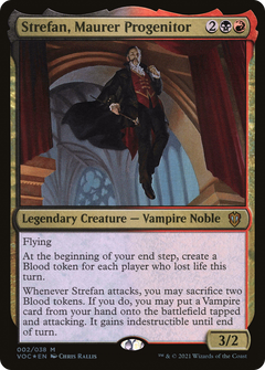 Strefan, Maurer Progenitor (2) [Commander: Innistrad: Crimson Vow] foil - Deck Out Gaming