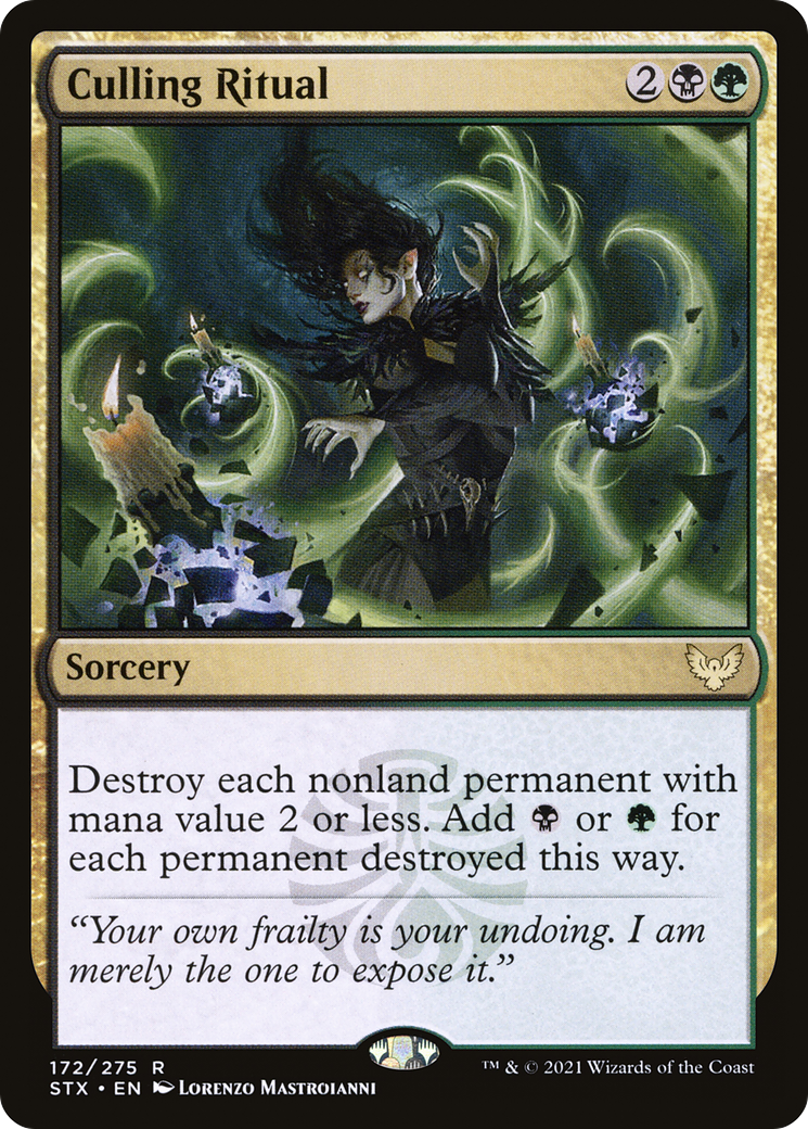 Culling Ritual (172) [Strixhaven: School of Mages] - Deck Out Gaming