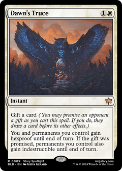 Dawn's Truce (9) [Bloomburrow] foil - Deck Out Gaming