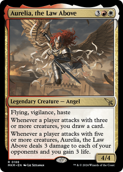 Aurelia, the Law Above (188) [Murders at Karlov Manor] foil - Deck Out Gaming
