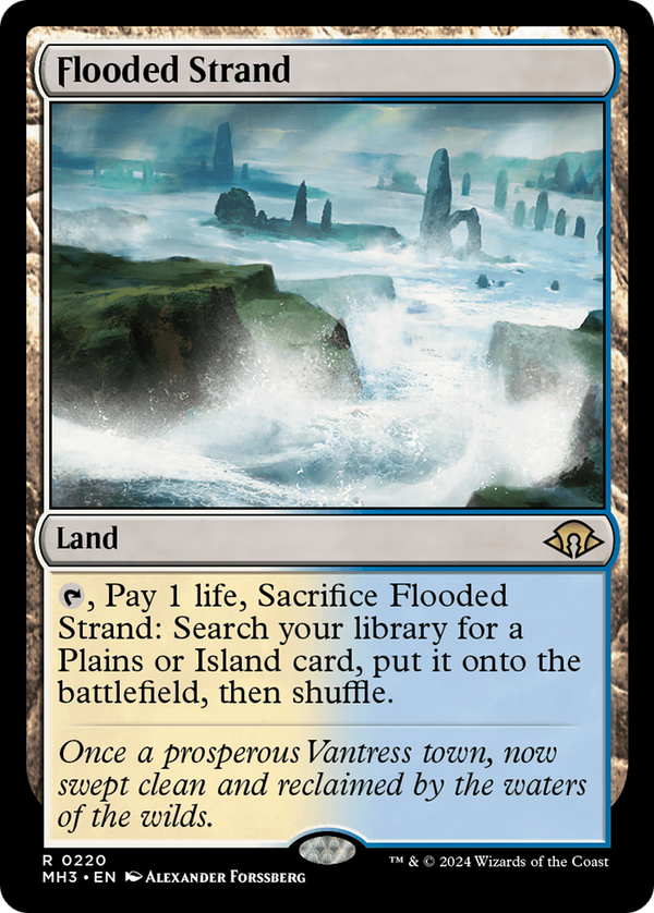 Flooded Strand (220) [Modern Horizons 3] foil - Deck Out Gaming