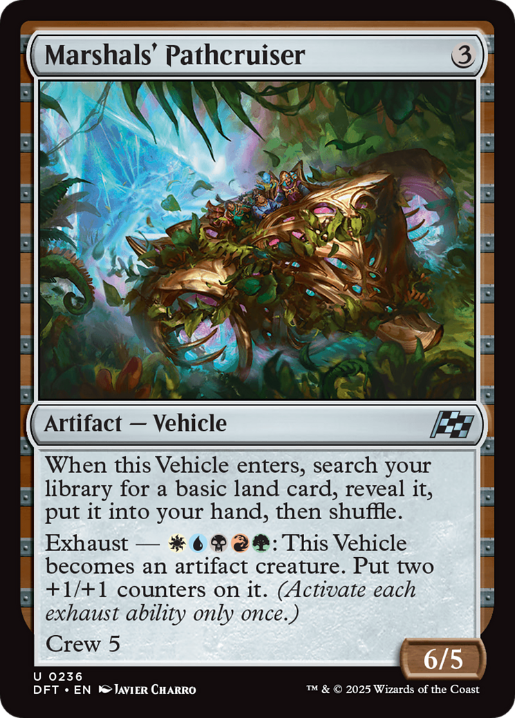 Marshals' Pathcruiser (236) [Aetherdrift] foil - Deck Out Gaming