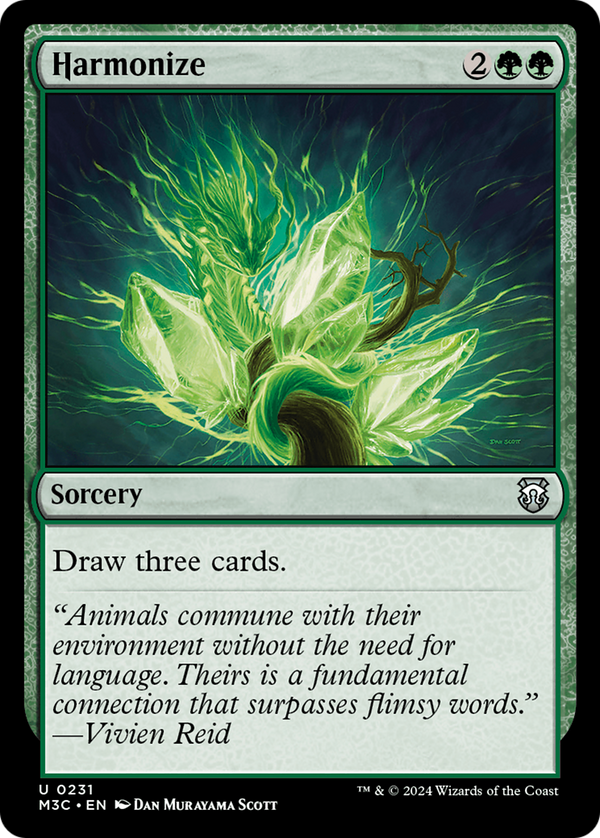 Harmonize (231) [Modern Horizons 3 Commander] - Deck Out Gaming