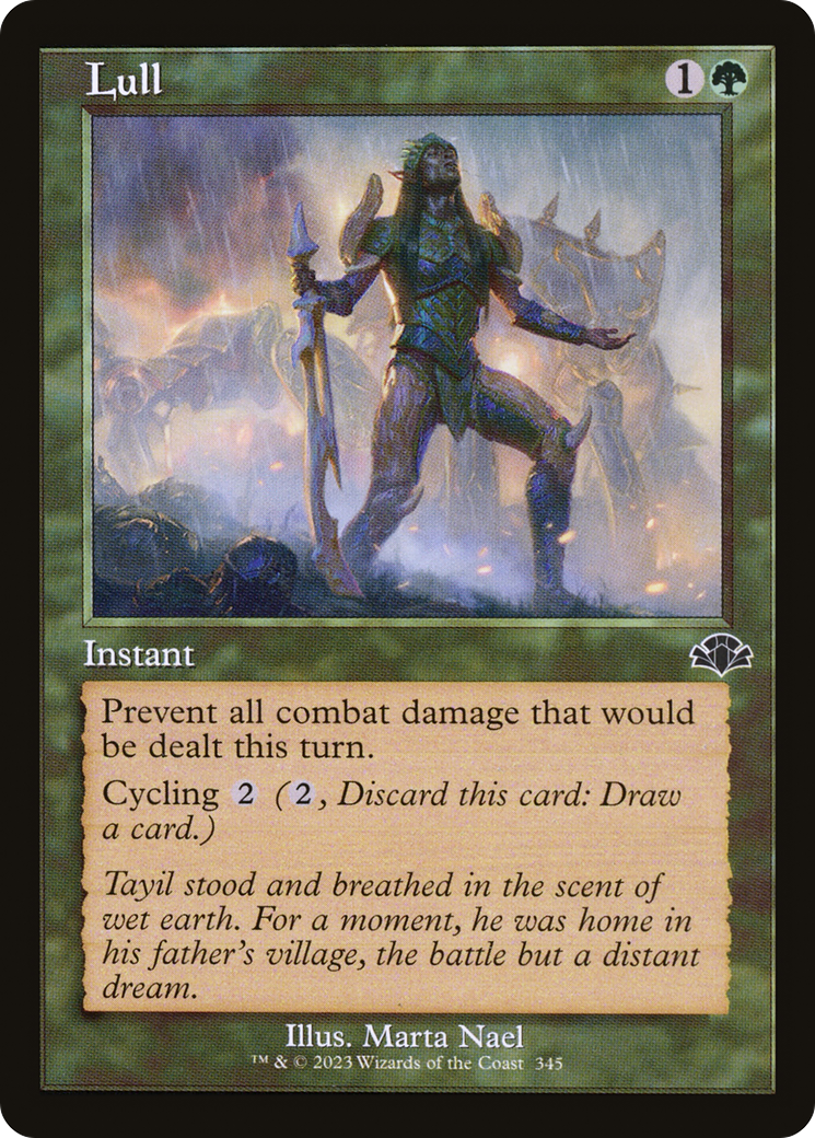 Lull (Retro Frame) (345) [Dominaria Remastered] - Deck Out Gaming