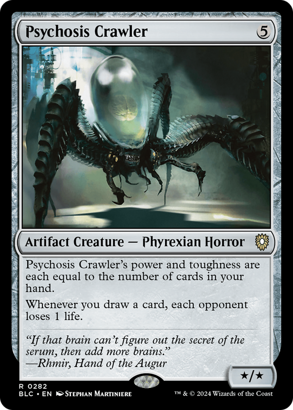 Psychosis Crawler (282) [Bloomburrow Commander] - Deck Out Gaming