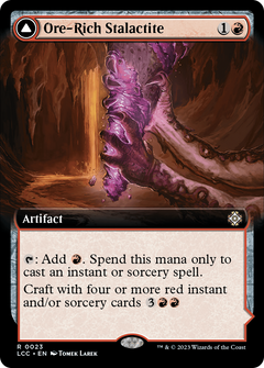 Ore-Rich Stalactite (Extended Art) (23) [The Lost Caverns of Ixalan Commander] - Deck Out Gaming