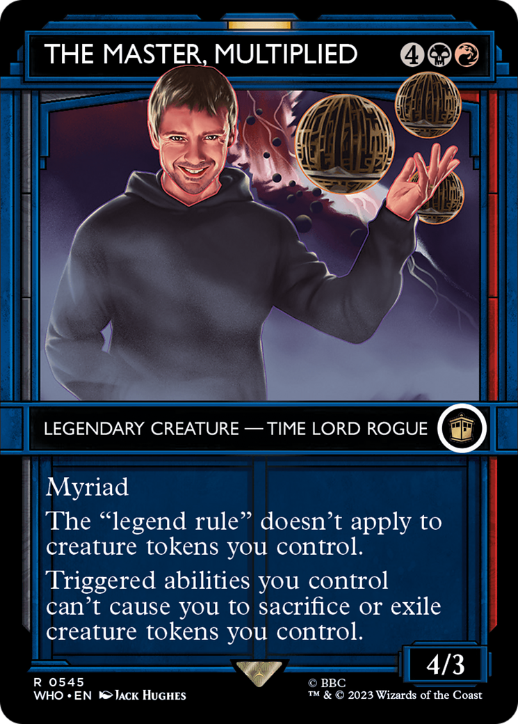 The Master, Multiplied (Showcase) (545) [Doctor Who] - Deck Out Gaming