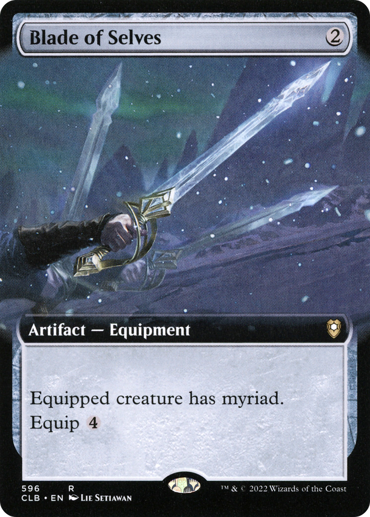 Blade of Selves (Extended Art) (596) [Commander Legends: Battle for Baldur's Gate] - Deck Out Gaming