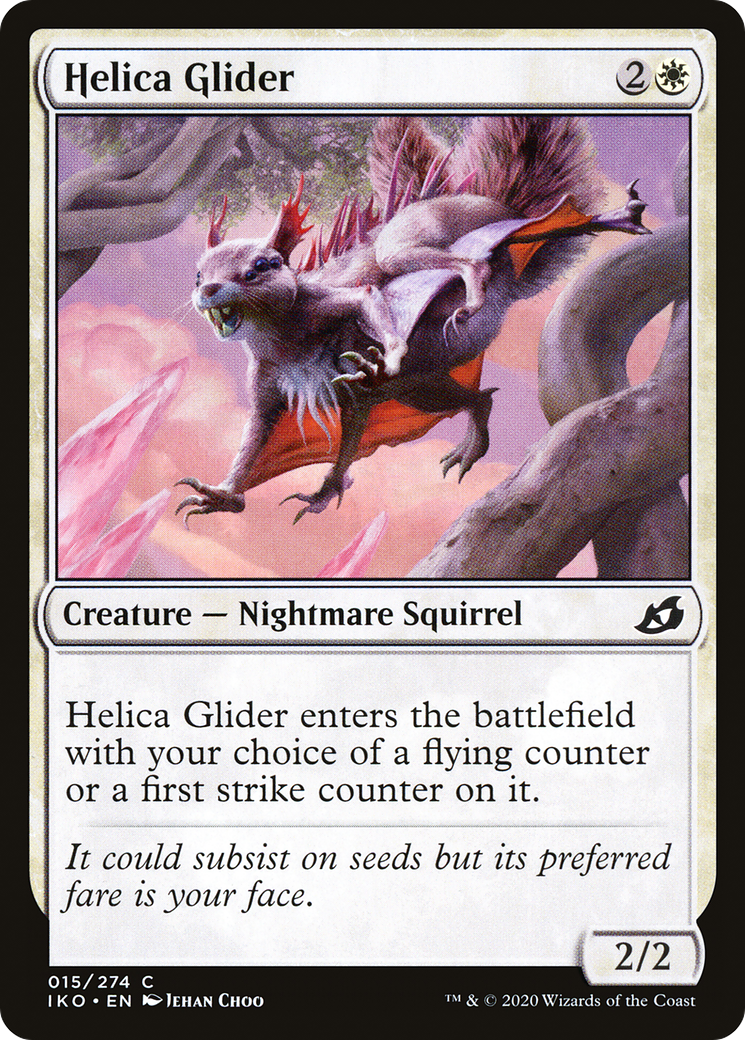 Helica Glider (15) [Ikoria: Lair of Behemoths] foil - Deck Out Gaming