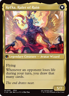 Kefka, Court Mage // Kefka, Ruler of Ruin (231) [FINAL FANTASY] foil - Deck Out Gaming