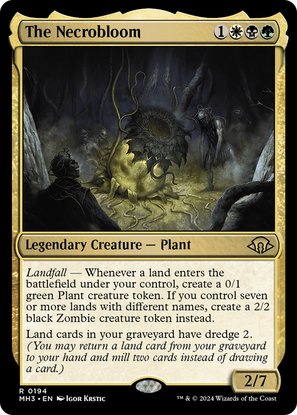 The Necrobloom (194) [Modern Horizons 3] foil - Deck Out Gaming